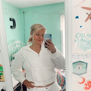 Love J Cozy Zip Up Sweater